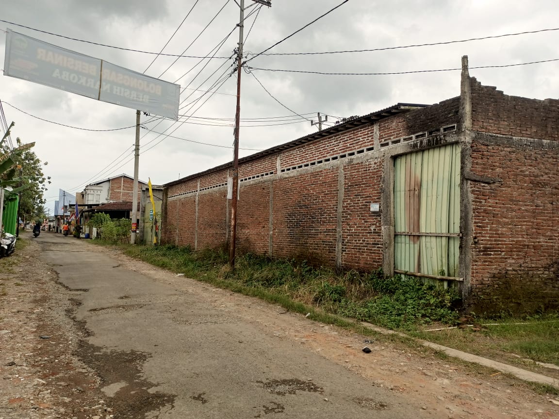 Dijual gudang lokasi Bojongsari Ledug