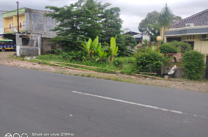 Tanah Pinggir Jalan Raya Harga Murah  Dekat UNSUD dan AMIKOM - Purwosari