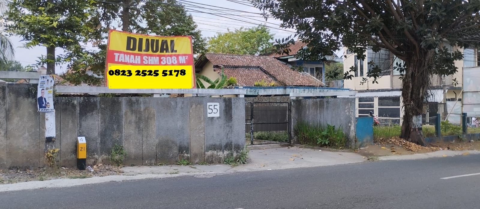 Dijual Sebidang Tanah Di Pandak Jalur Utama Ke Baturraden - Pandak