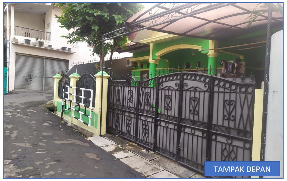 Dijual Rumah Hook 3 Kamar , Dekat Stasiun LRT Taman Mini - Lubang Buaya Cipayung