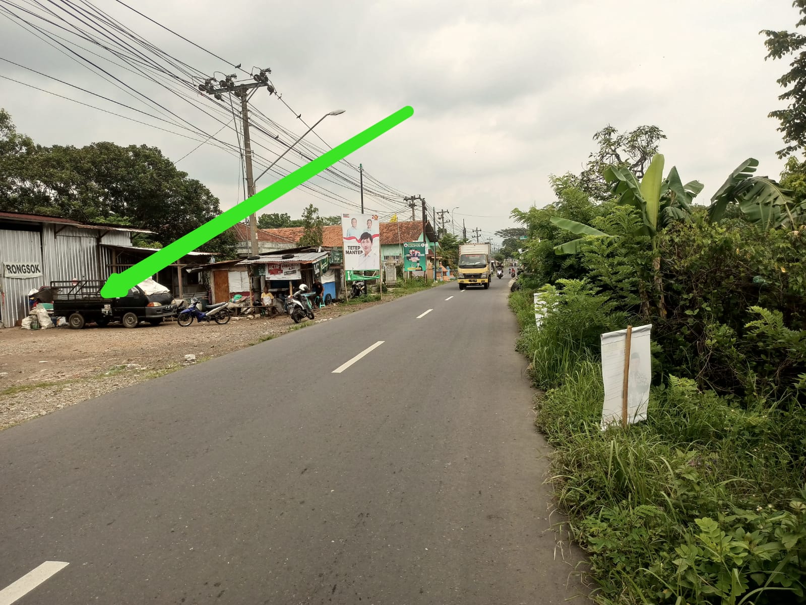 Dijual Tanah Kosong Kering Pinggir Kota Purwokerto -Pliken Kembaran