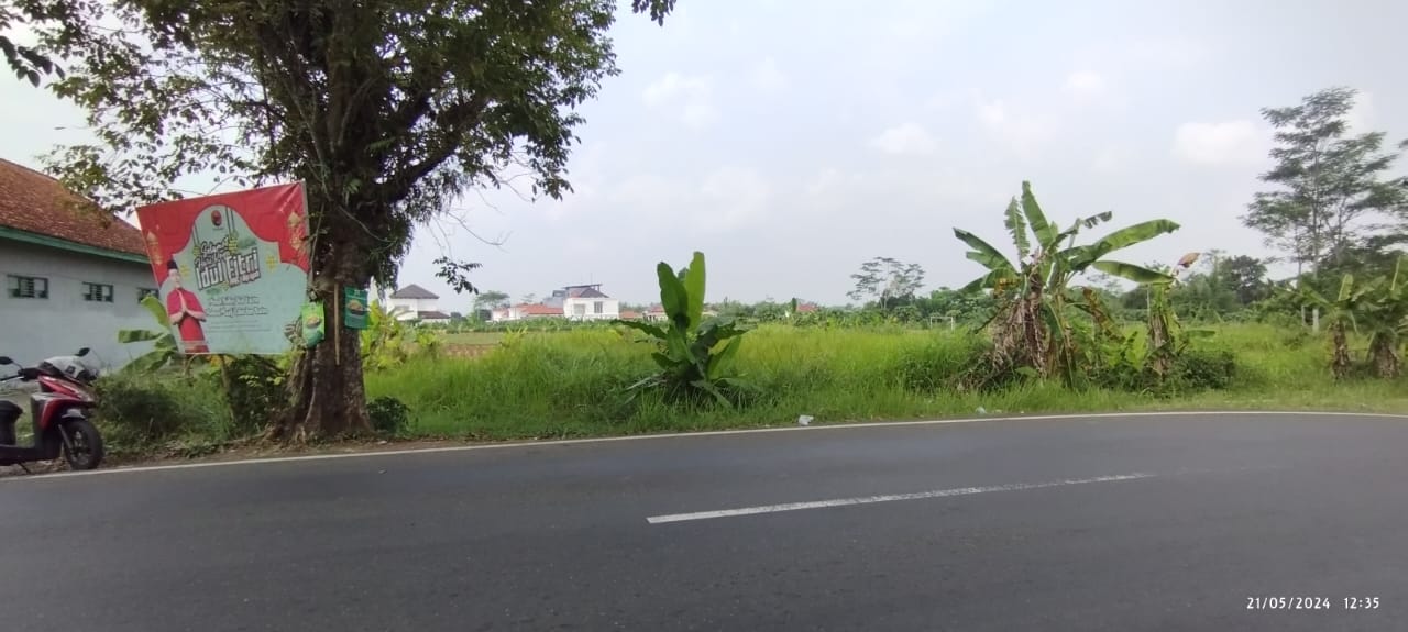 Dijual Tanah Pekarangan Jalan Raya Wirasana, 3 Menit RSUD Purbalingga