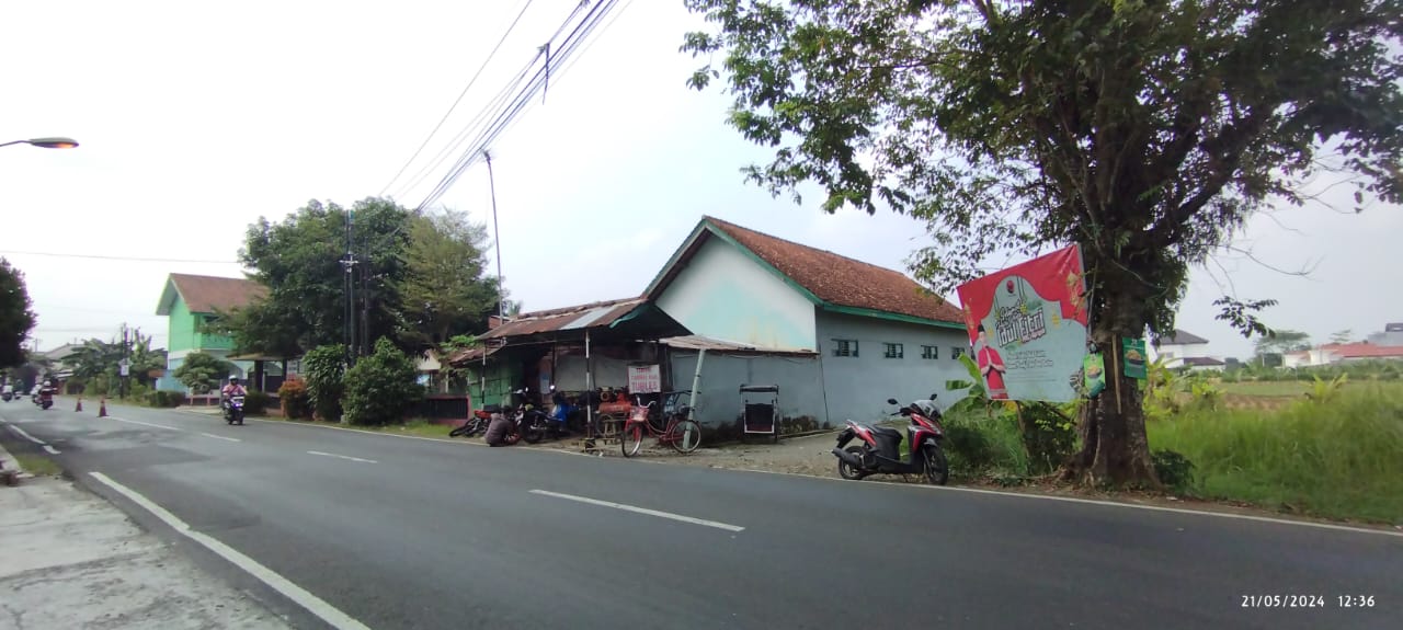 Dijual Tanah Pekarangan Jalan Raya Wirasana, 3 Menit RSUD Purbalingga