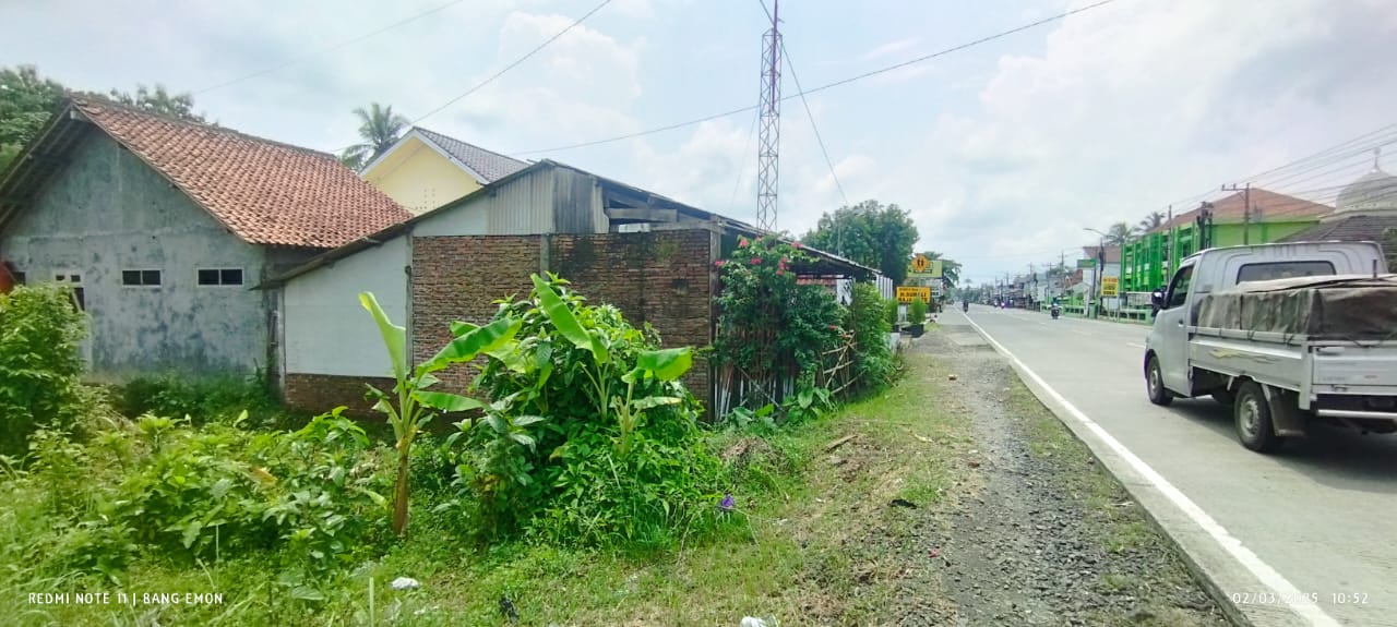 Dijual Tanah Murah 166 Ubin, Jalan Nasional Tinggarjaya Jatilawang