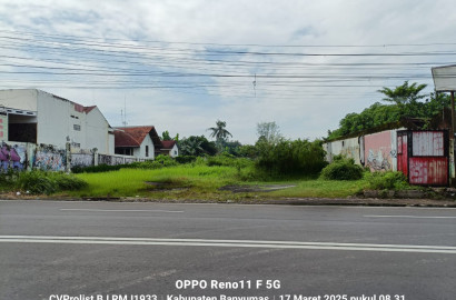 Disewakan Tanah Strategis Di Tengah Kota Purwokerto