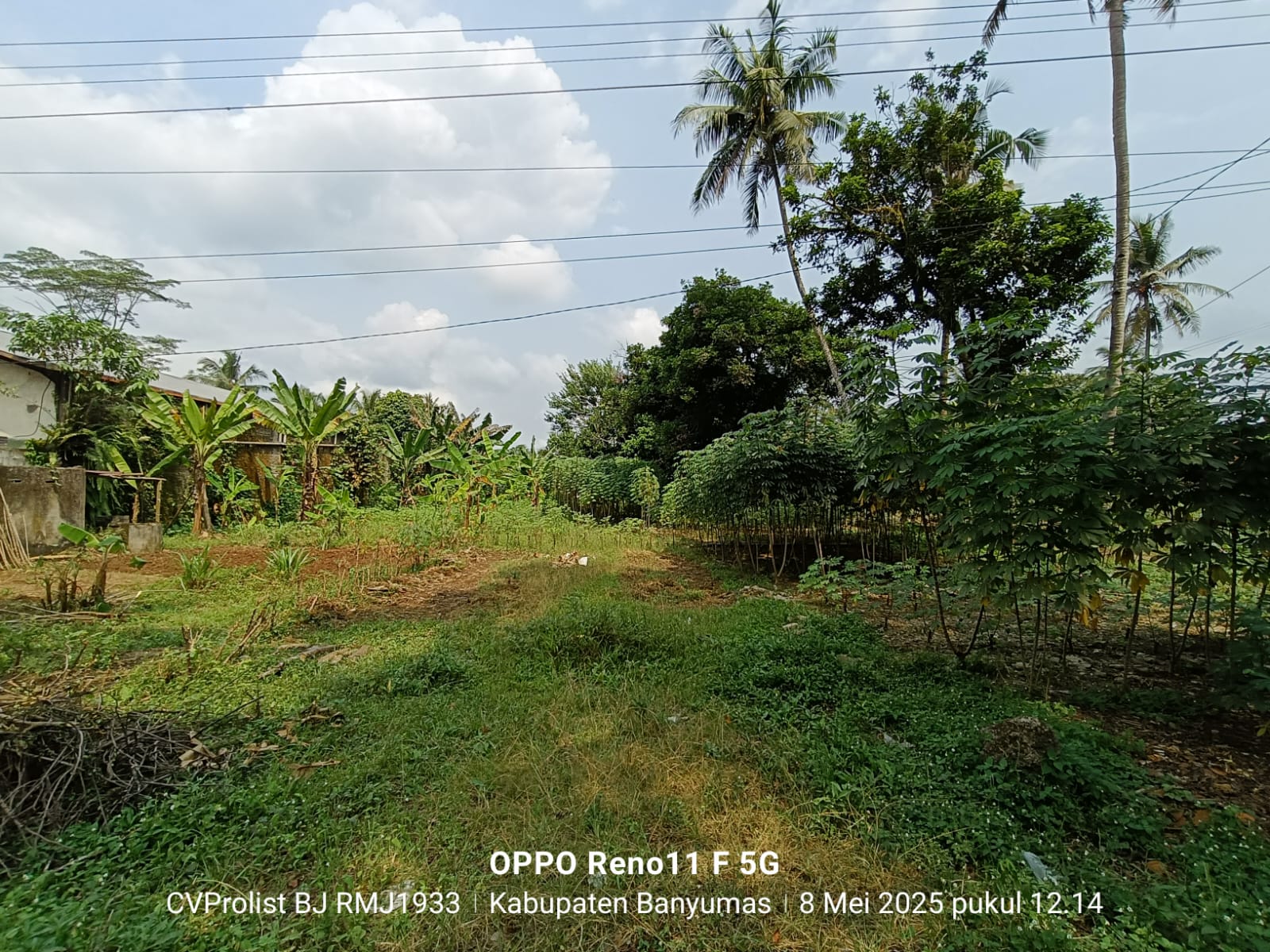 Dijual Tanah Dipinggir Jalan Provinsi Cilongok Ajibarang