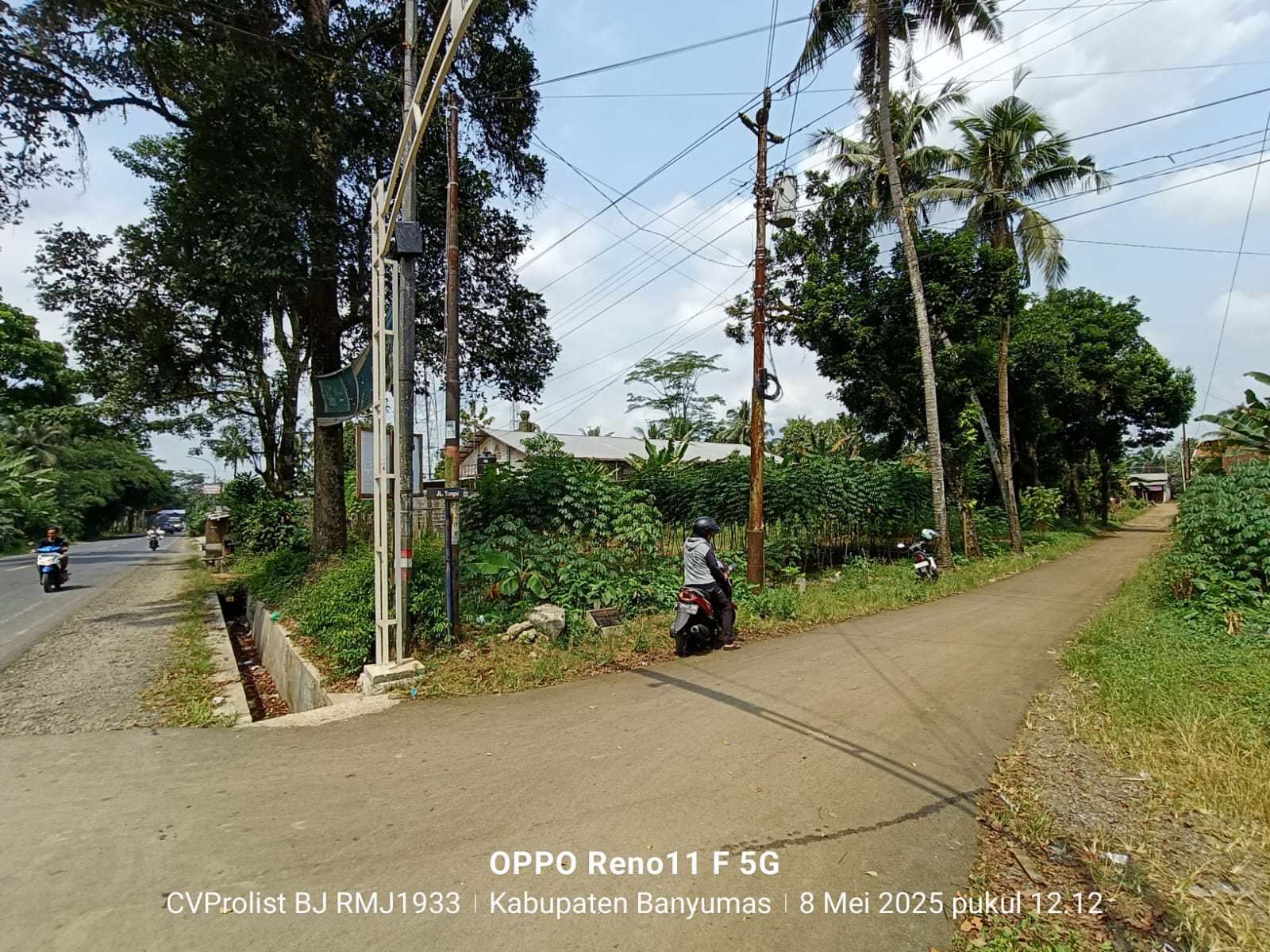 Dijual Tanah Dipinggir Jalan Provinsi Cilongok Ajibarang