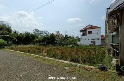 Dijual Tanah Dapat Akses 2 Jalan Di Perumahan Purwokerto Barat