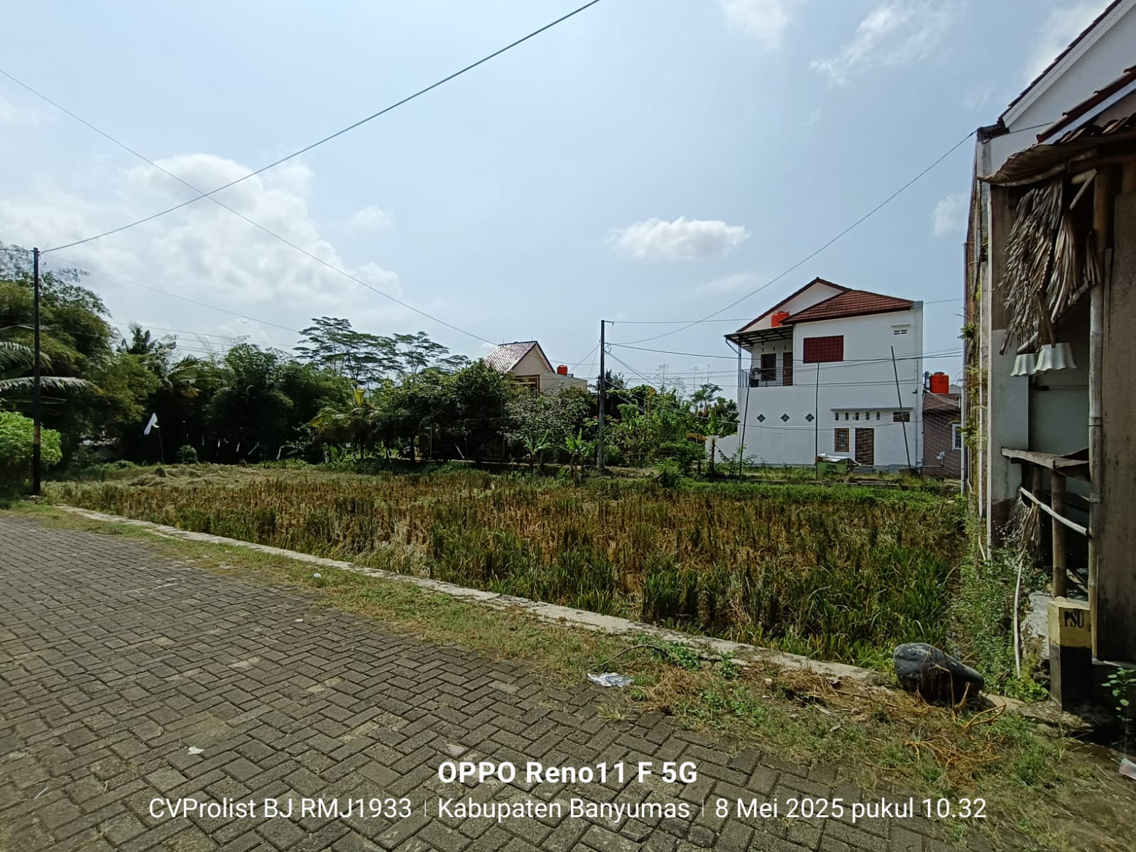 Dijual Tanah Dapat Akses 2 Jalan Di Perumahan Purwokerto Barat