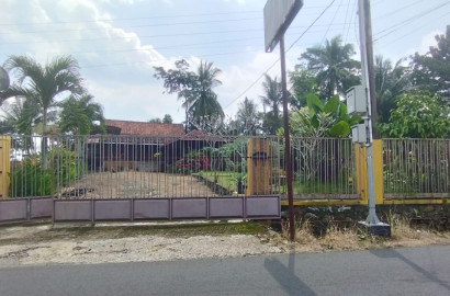 TANAH BANGUNAN EX RUMAH MAKAN BANGUNAN PENDOPO FULL KAYU JATI, KARANGTENGAH CILONGOK