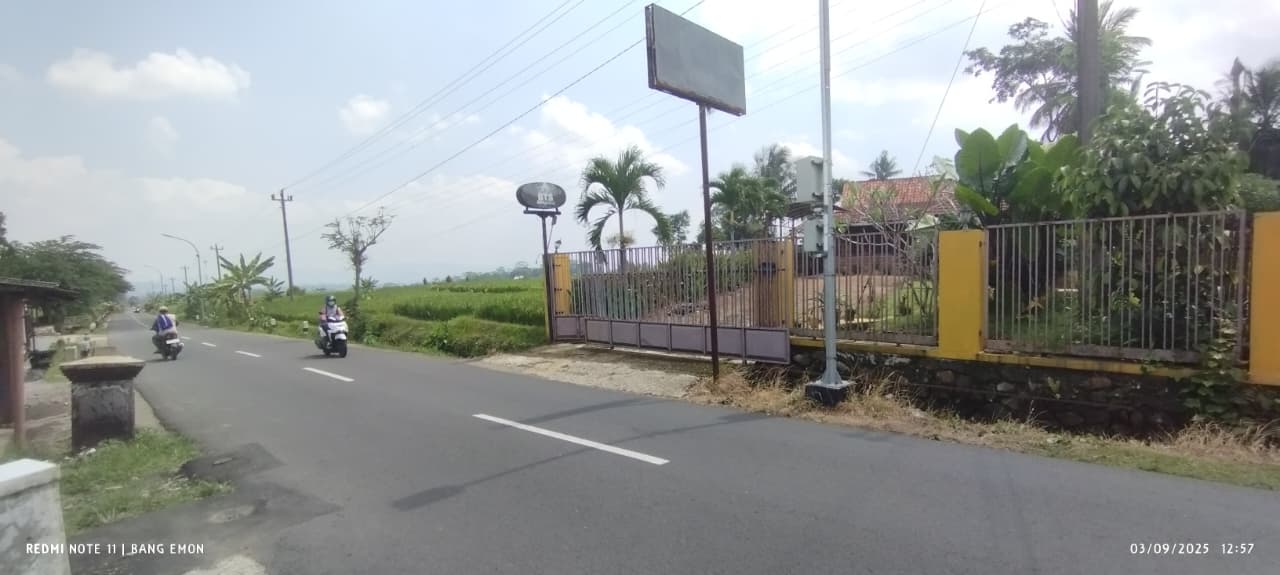 TANAH BANGUNAN EX RUMAH MAKAN BANGUNAN PENDOPO FULL KAYU JATI, KARANGTENGAH CILONGOK